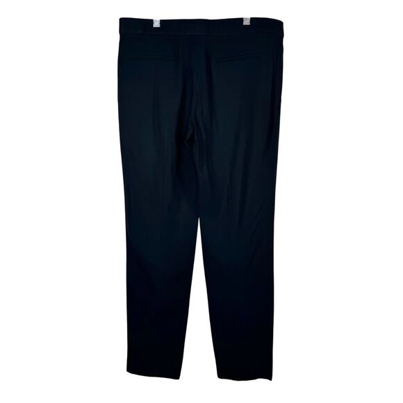 Chloe Black Straight Leg Ankle Silk Pants 36 (Size 4) - Picture 2 of 12
